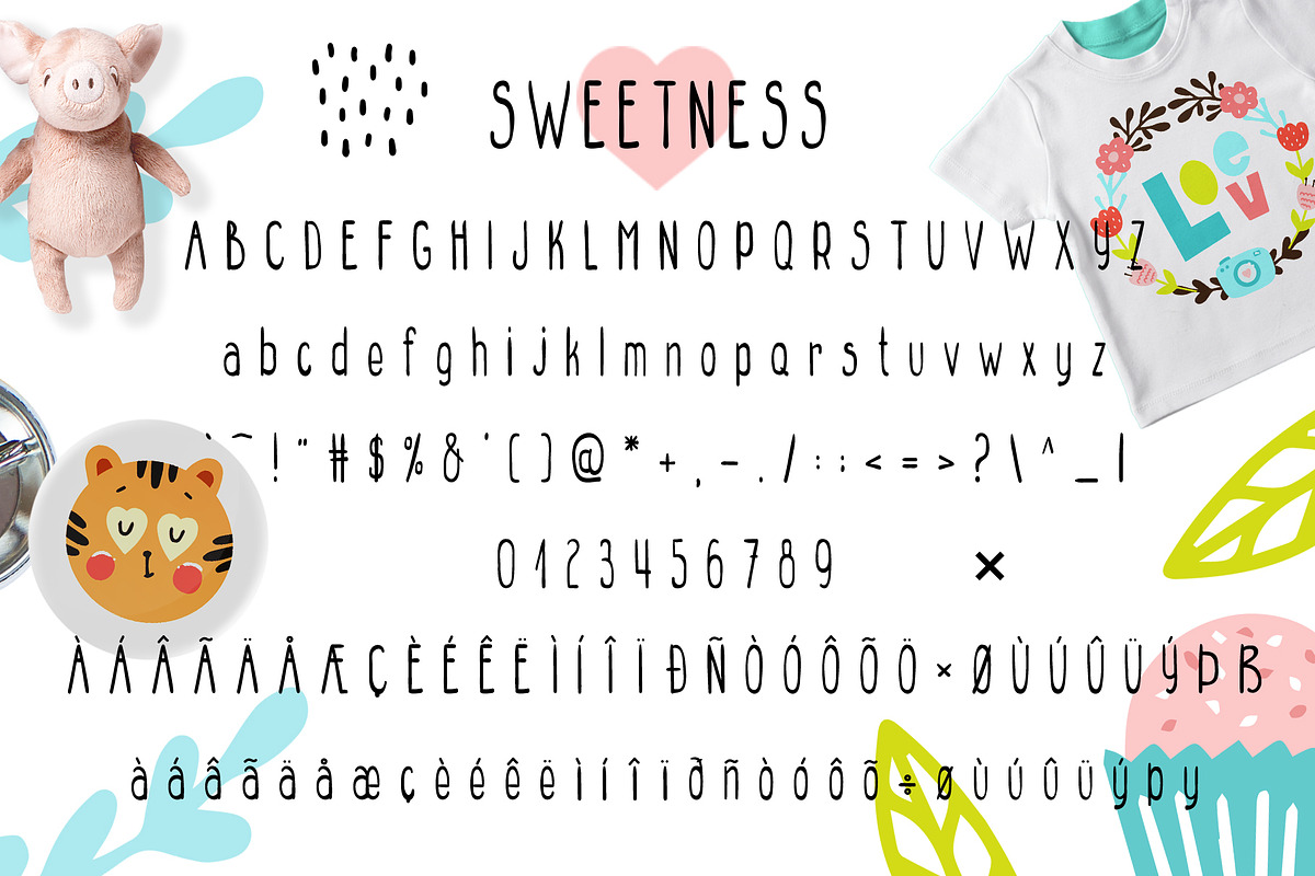 Sweetness Marshmallow - Font Duo preview 5