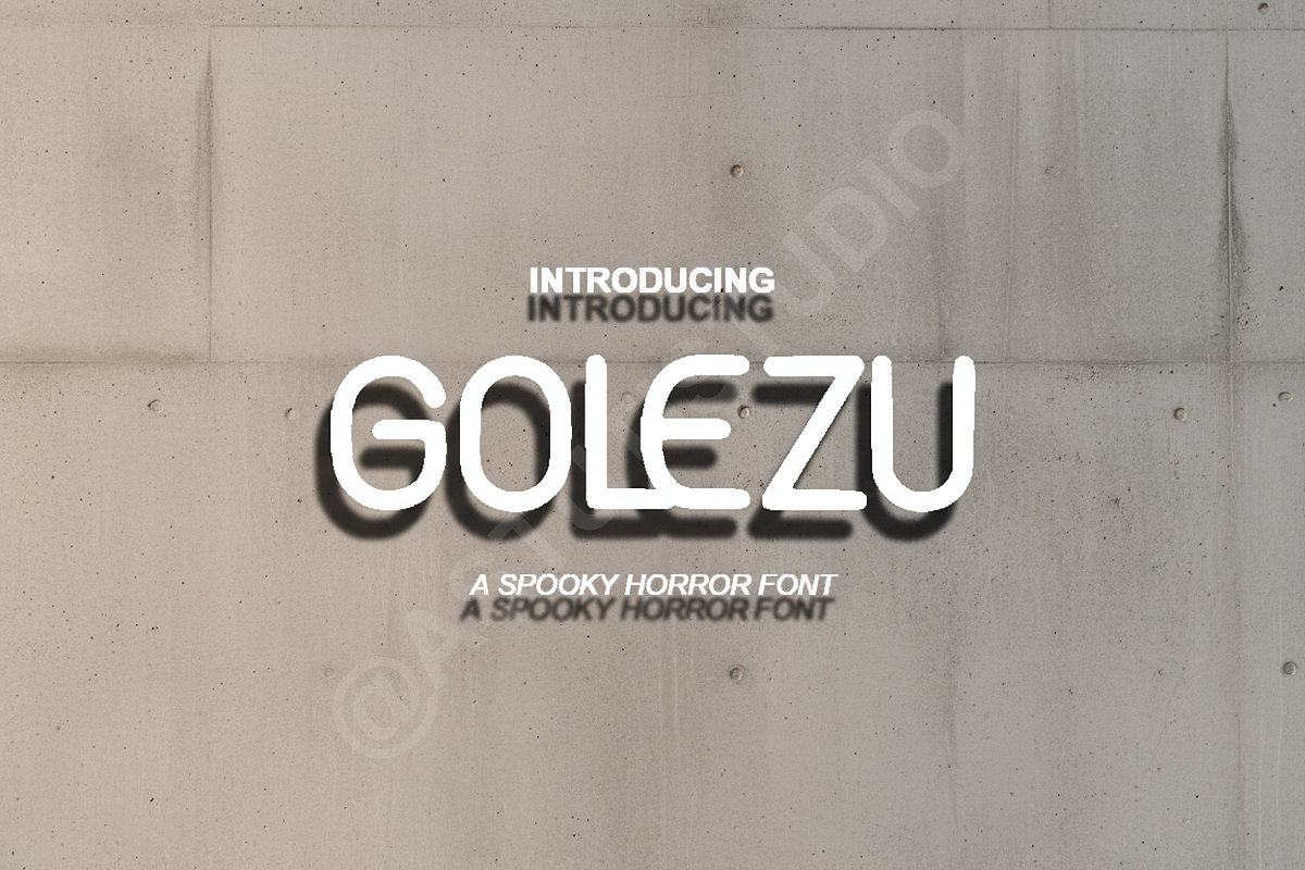 Golezu - Elegant Sans Serif Font, a Font by Astuti Studio (Photo 1 of 16)