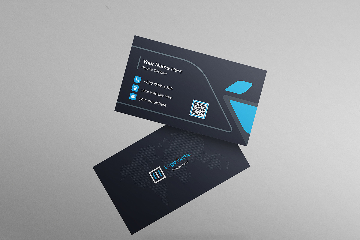 Business Card Design Template, a Business Card Template by mijli (Photo 12 of 20)