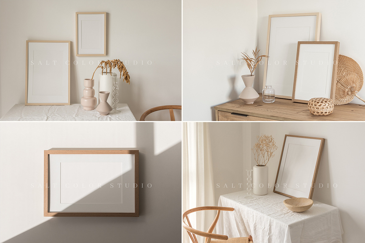 Roca Frame Mockup Bundle - JPG + PSD, a Household Mockup by Salt Color Studio (Photo 12 of 14)
