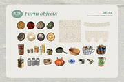Rustic Country Life – Collage Kit, an Object Graphic by JuliBelushi (Thumbnail 5 of 9)