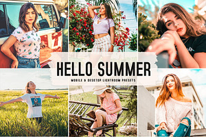 Hello Summer Pro Lightroom Presets