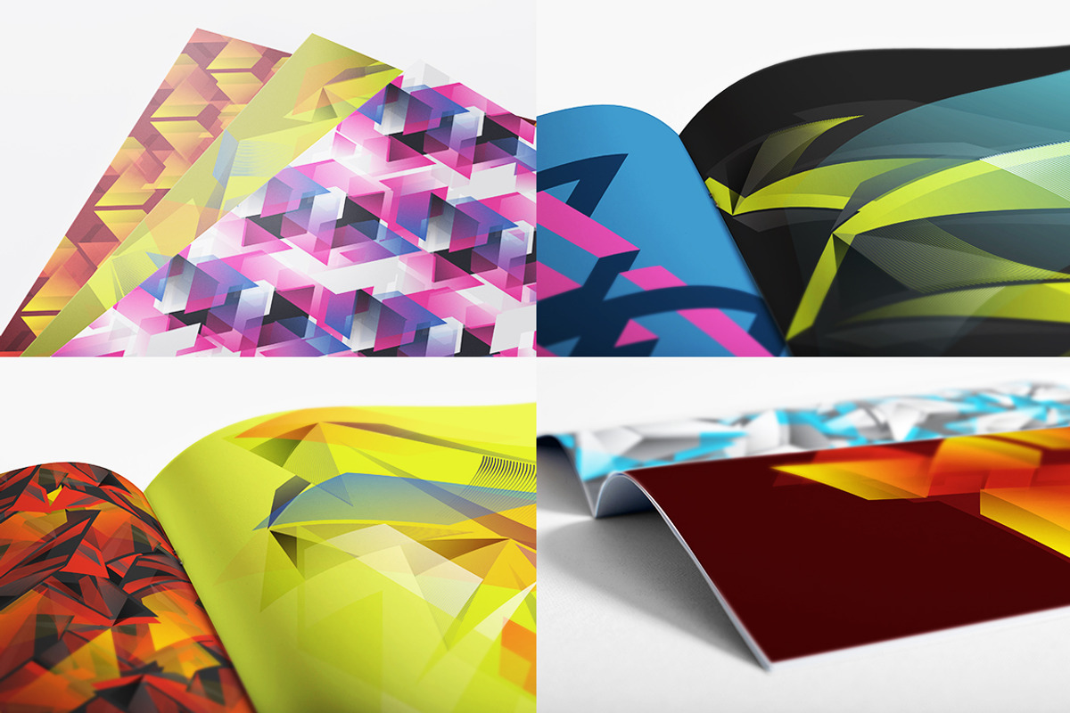 Abstract Geometric Backgrounds v.3 preview 5