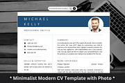 Resume/CV modern format with photo, a Resume Template by The Career Lab (Thumbnail 1 of 10)