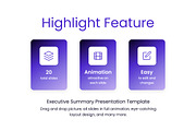Executive Summary Google Slides, a Presentation Template by Loin Studio (Thumbnail 2 of 4)