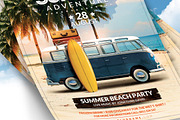 Summer Adventure Flyer Template, a Flyer Template by Briell Design (Thumbnail 2 of 3)