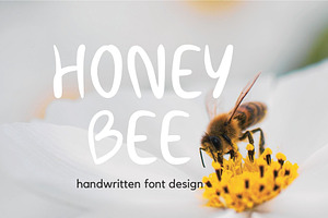 Honey Bee Handwritten Font