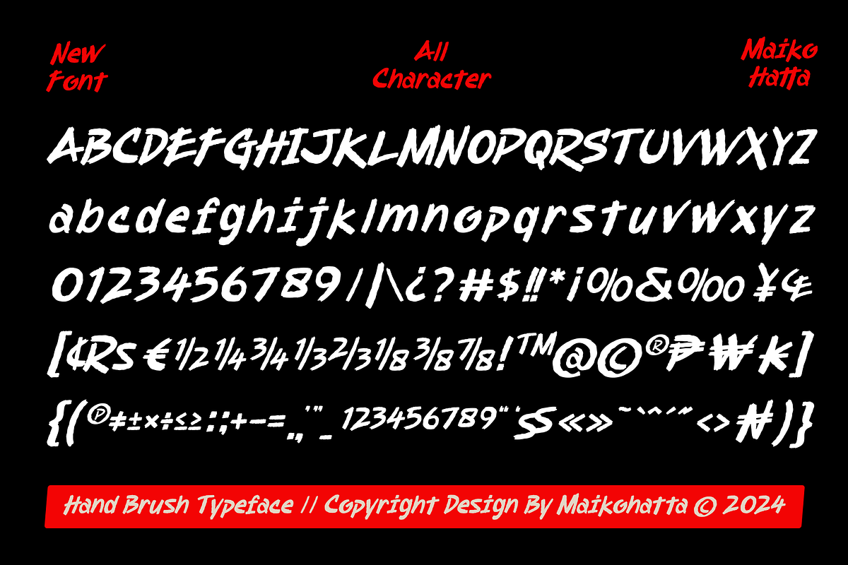 Chise - Hand Brush Typeface, a Handwritten Font by MaikoHatta (Photo 7 of 7)
