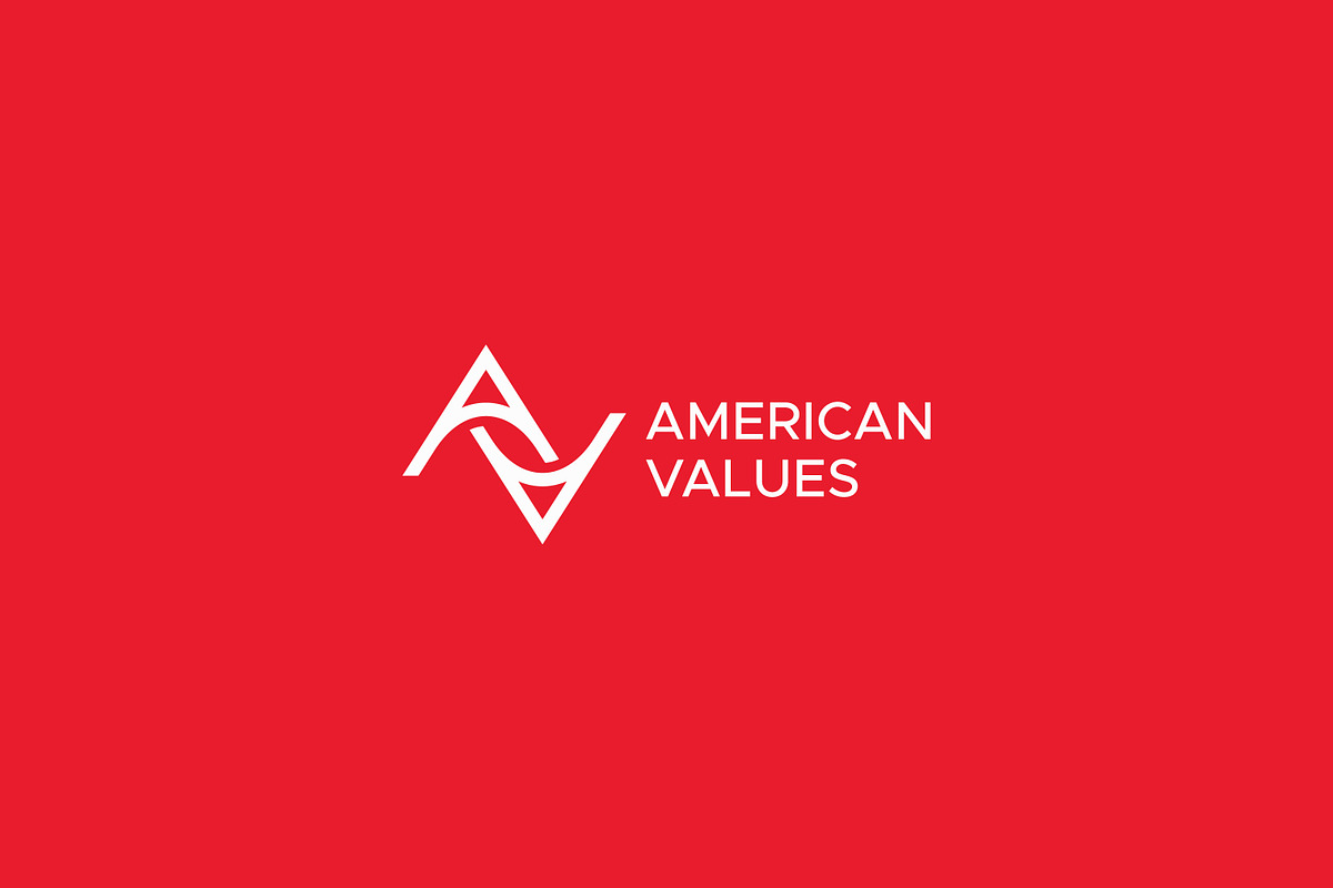 AV Logo for American Values Concept, a Branding & Logo Template by Signatoro (Photo 2 of 3)