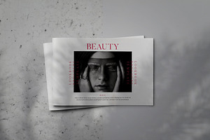 BEAUTY Lookbook Brochure Template
