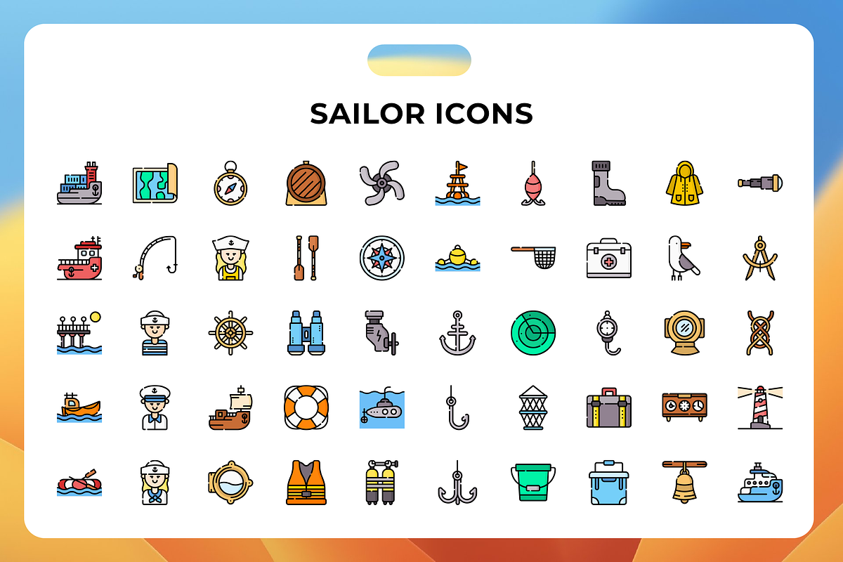 Sailor Icons, an Icon by Wencory