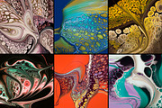 Viscosity: Fluid Acrylic Textures, a Texture Graphic by Chroma Supply (Thumbnail 17 of 18)