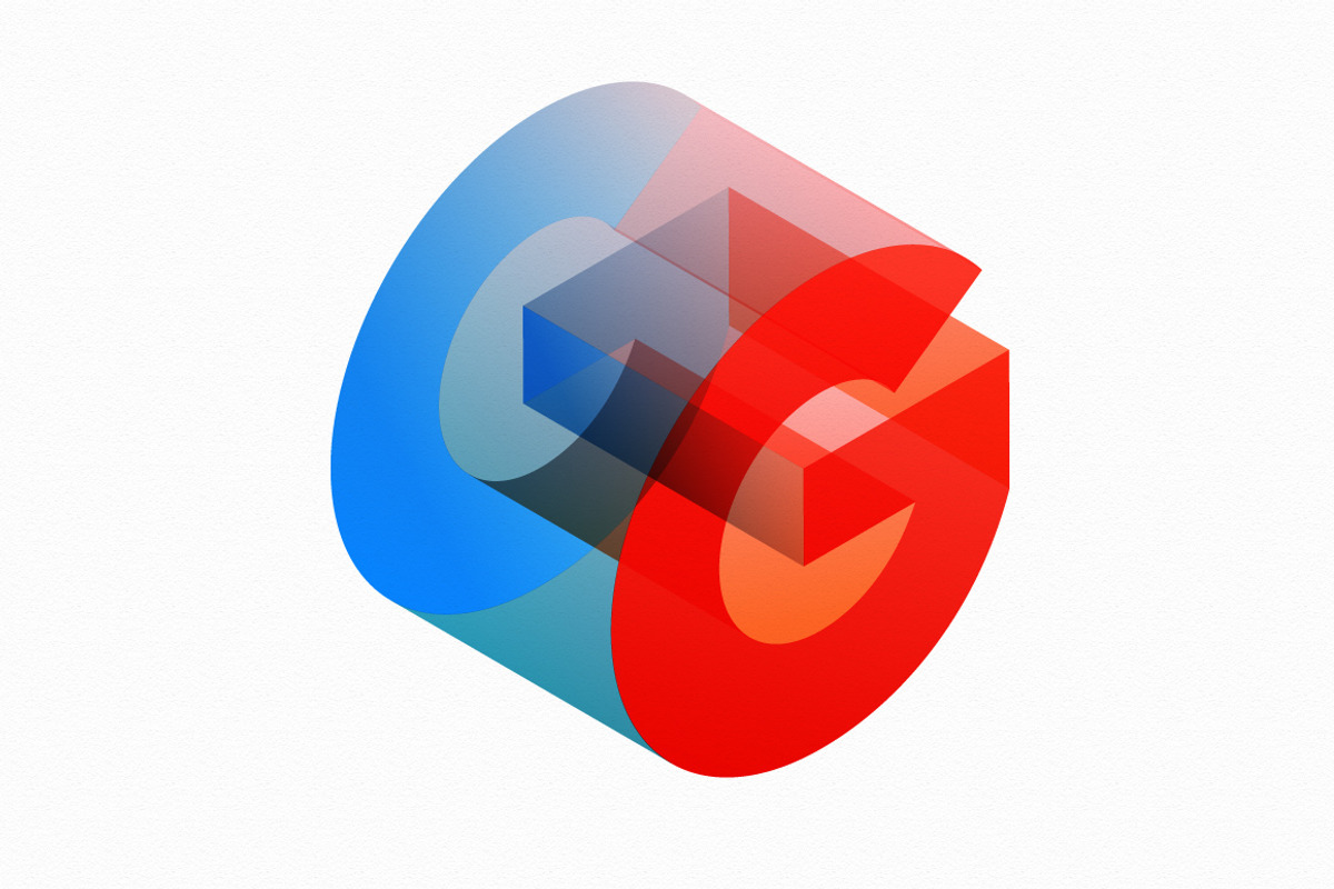 Vector isometric alphabet preview 4