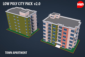 Low Poly City Pack V 2.0