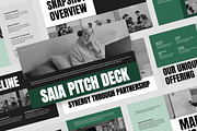 Saia : Project Pitch Google Slides, a Presentation Template by Punkl Camp (Thumbnail 1 of 16)