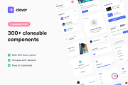 Clever – Figma Dashboard UI Kit, an UI Kit Template by Webpixels (Thumbnail 4 of 7)