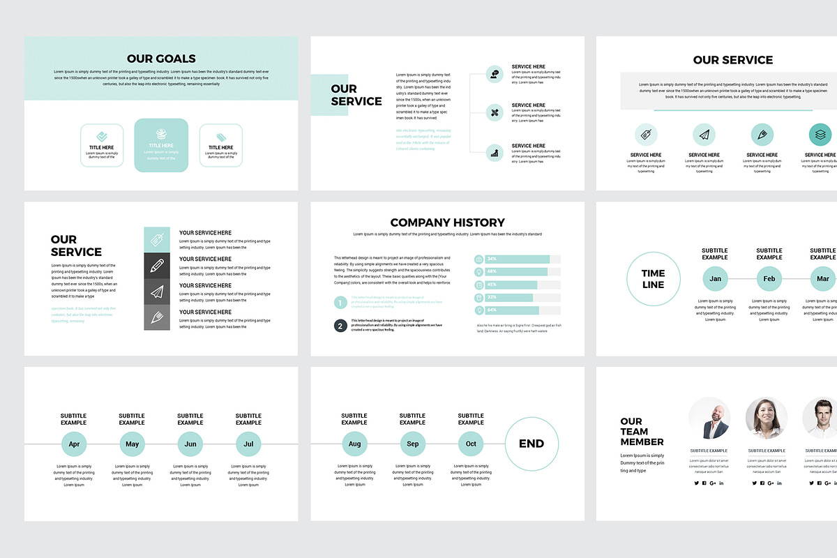 Modern Business Plan PowerPoint, a Presentation Template by RsmBoutique2021 (Photo 3 of 5)