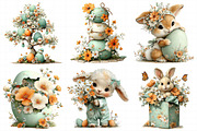 Whimsical Easter Clipart, an Illustration by Daily.Designs (Thumbnail 3 of 8)