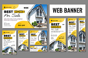 Real Estate Sale Web Banner, an UI Kit Template by CreativeShaper (Thumbnail 1 of 4)