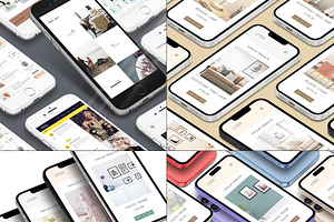 3D iPhone Presentation Mock-Up Bun 3