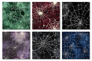 Gothic Silver Web Backgrounds, a Texture Graphic by Dream Creation (Thumbnail 6 of 7)