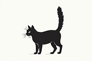 Elegant Cat  Silhouette Bundle, a Graphic by hafijul (Thumbnail 8 of 11)