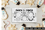Christmas Santa Tray SVG Bundle, an Object Graphic by BeeCraftR (Thumbnail 11 of 11)
