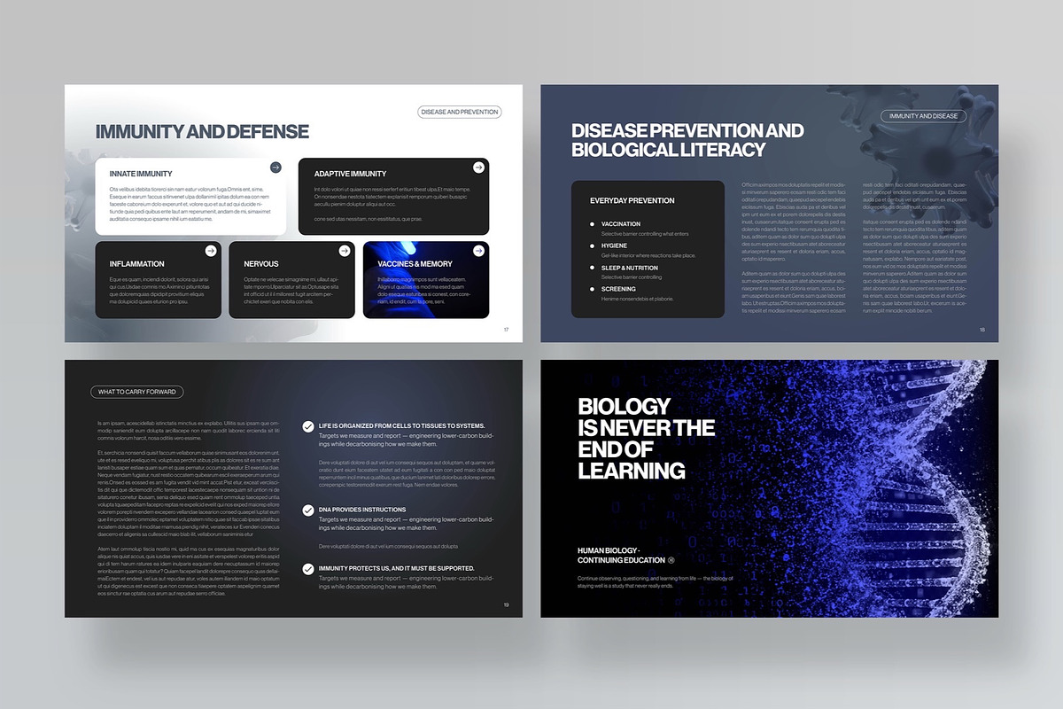 Biology Class Presentation Template, a Presentation Template by BrandPacks (Photo 6 of 7)