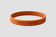 Silicone Wristband Mockup, a Product Mockup by Design Squad (Thumbnail 2 of 4)