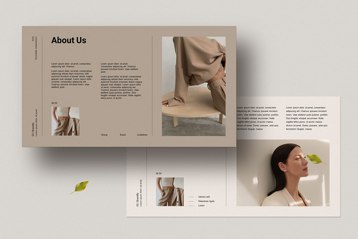 Brand Guidelines Presentation, a Presentation Template by Dream-Lab (Photo 3 of 12)