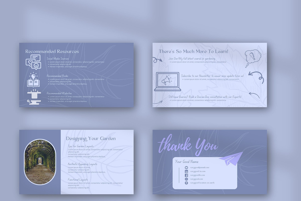 Gardening Coarse Presentation Canva, a Presentation Template by DesignArts (Photo 5 of 5)