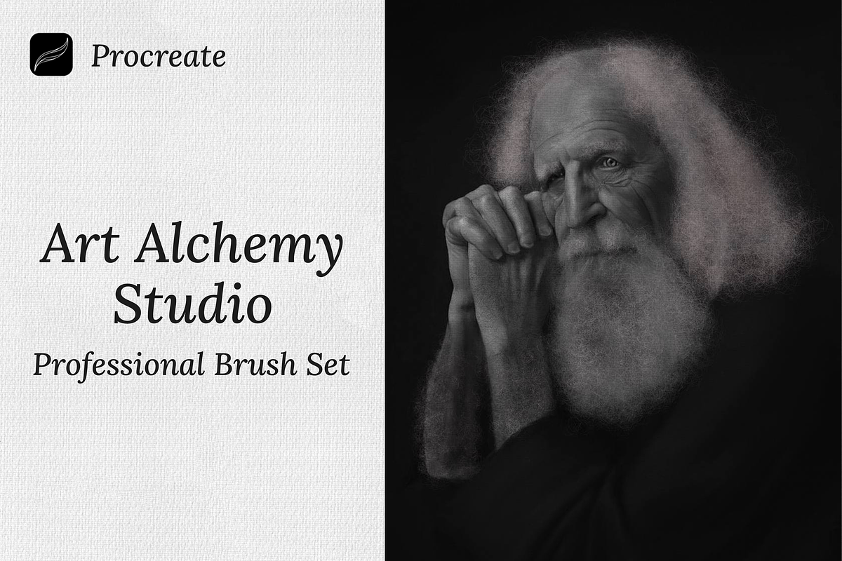 Procreate Art Alchemy Studio, a Brush Add-On by Brush Moment (Photo 1 of 10)