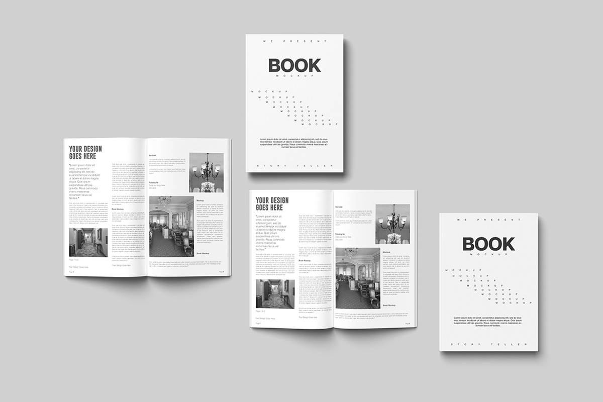 High Quality Book Mockups, a Books & Magazine Mockup by Alhaytar (Photo 3 of 4)