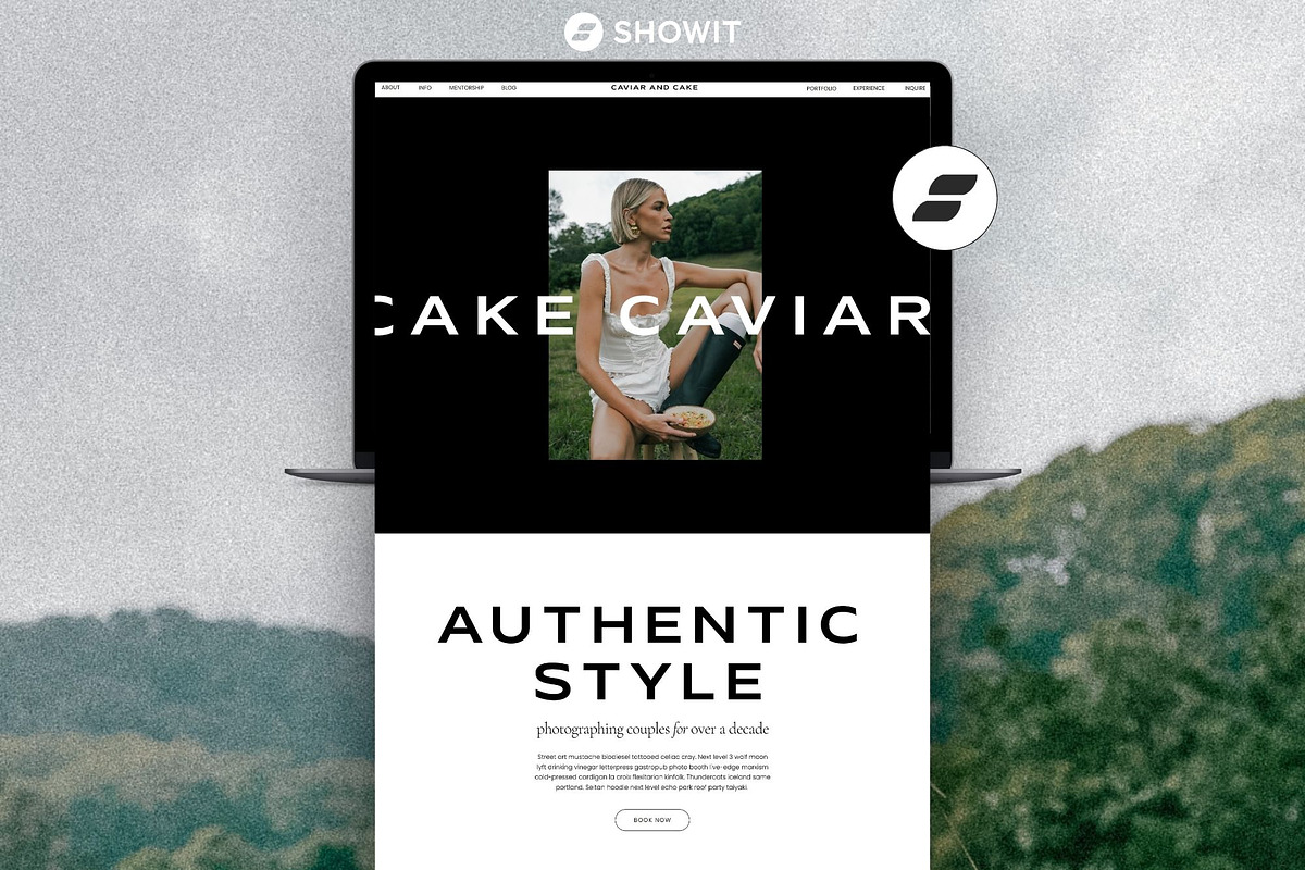 Showit Website Template Photographer, a Websites & App Template by Superhero Design Co. (Photo 1 of 7)