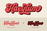Helvira - Bold Script, a Script Font by ahweproject (Thumbnail 6 of 12)