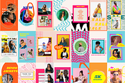 Bold Instagram Story Templates Canva, a Social Media Template by Hell Yeah Designs (Thumbnail 3 of 5)