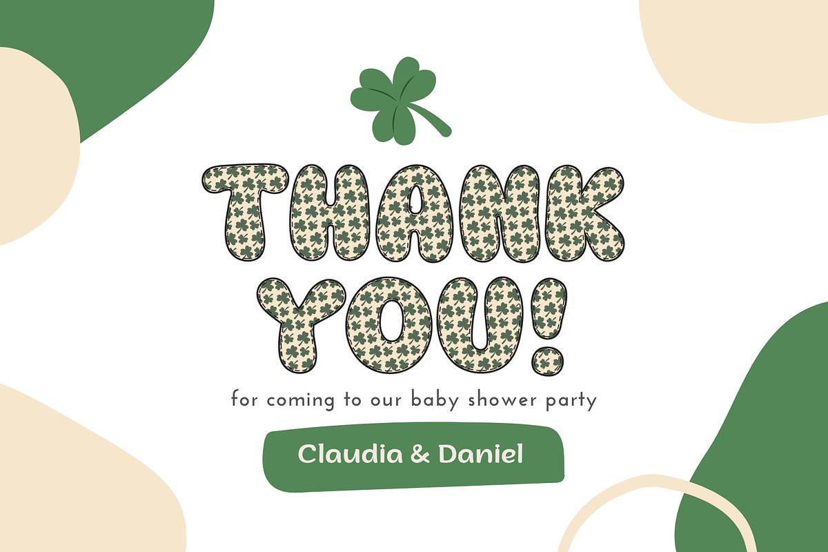 Fox Clover Color Font, a Symbol Font by Fox7 By Rattana (Photo 9 of 10)