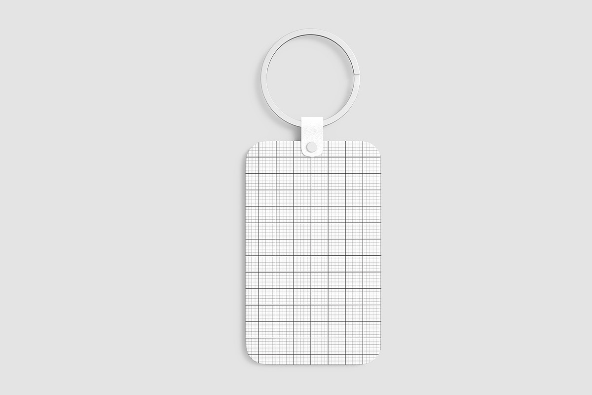 Editable Keychain Mockup