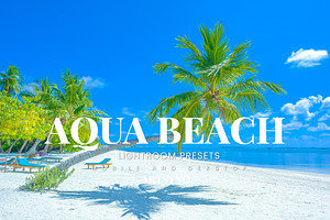 Aqua Beach Lightroom Presets