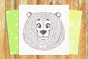 Cute Bear, an Animal Illustration by JulianArt (Thumbnail 5 of 5)