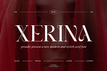 Xerina || Modern Serif Font