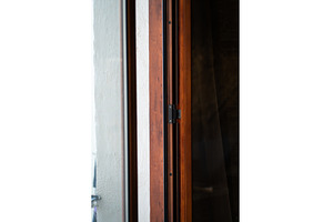 Wooden window or door frame showing, an Architecture Photo by volodymyrshtun13795
