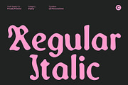CS Pierson Drawn, a Blackletter Font by Craft Supply Co. (Thumbnail 2 of 8)