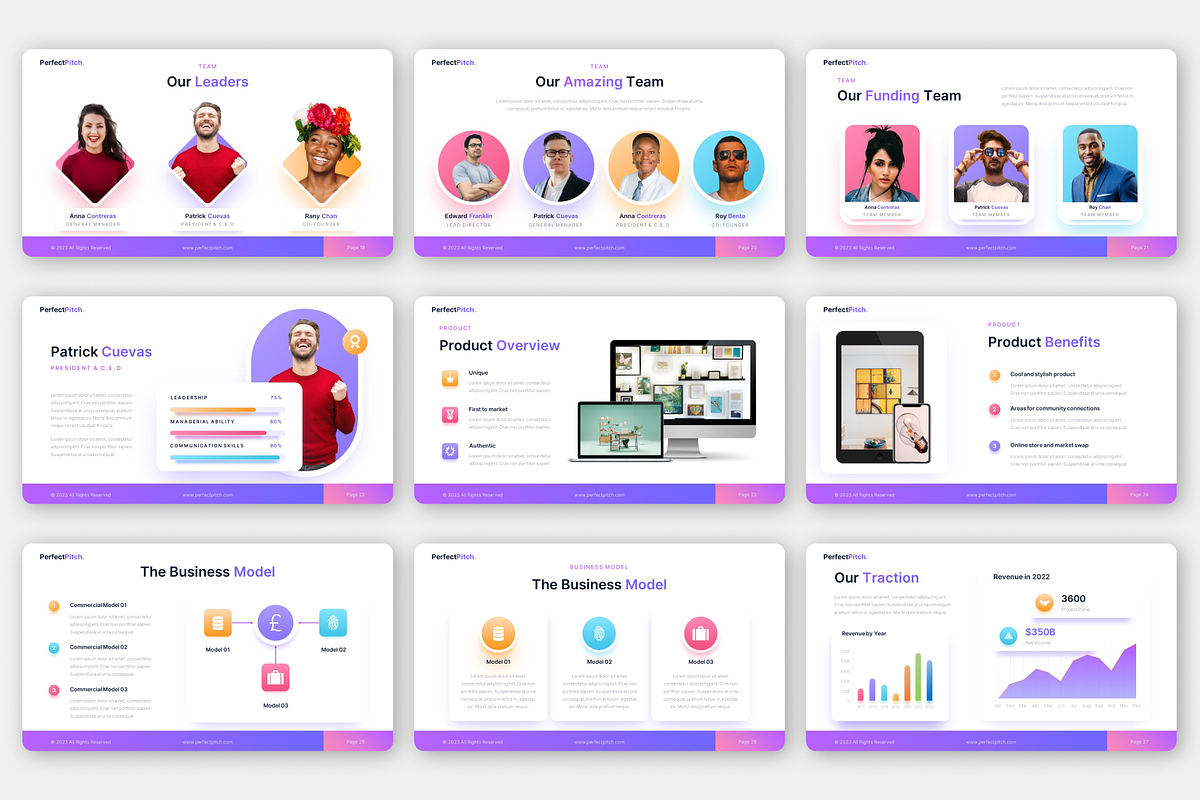 PerfectPitch – Investor Pitch Deck, a Presentation Template by Monsgraph Creative Studio (Photo 3 of 6)