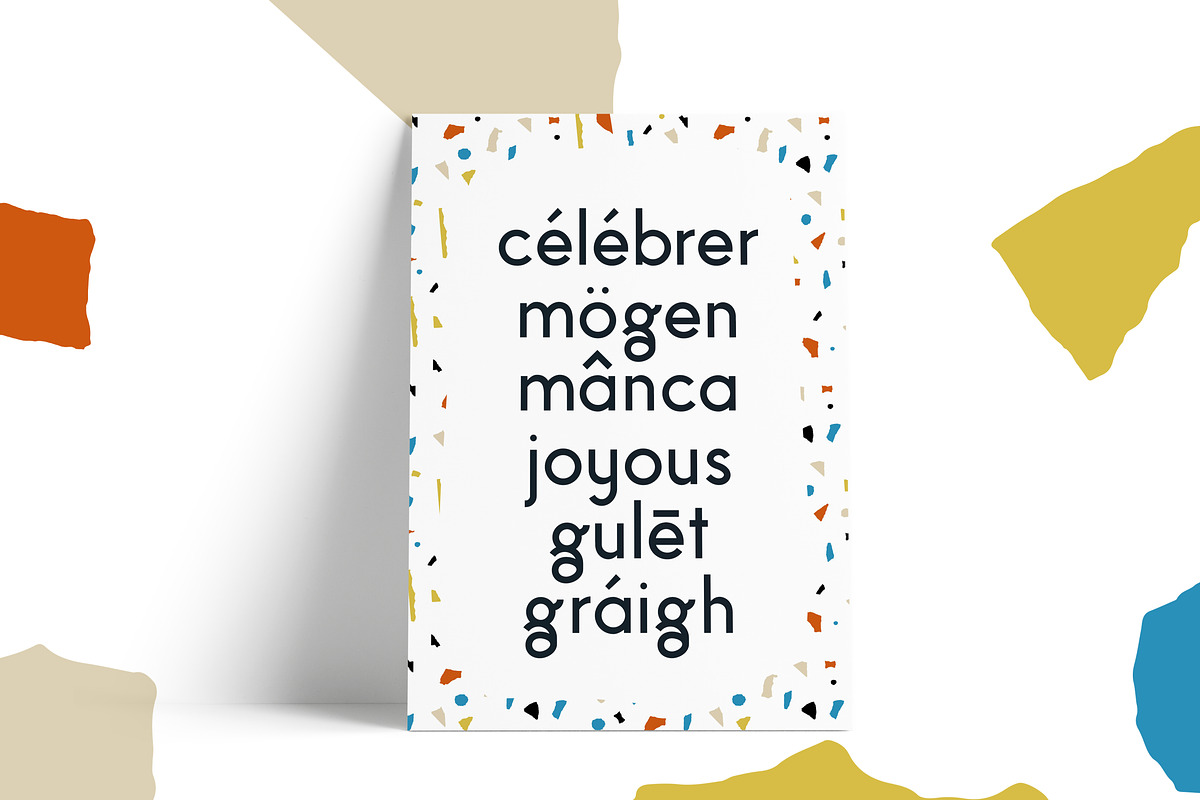 Paper Orange Font Family preview 2
