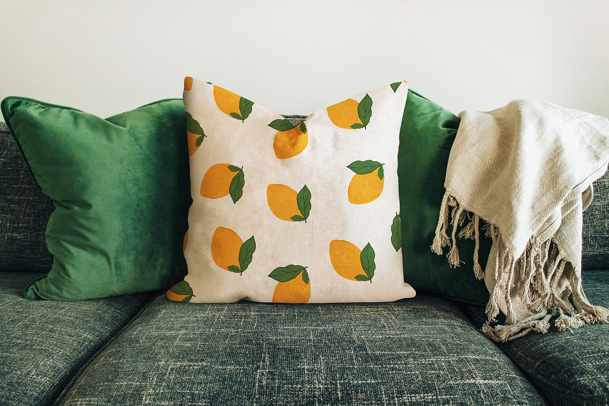 Lemons Pattern, a Pattern Graphic by Groovy Arts (Photo 4 of 5)