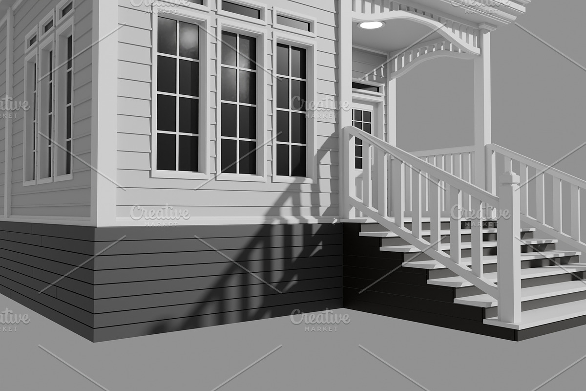 House Building - Type 1, an Architecture 3D Model by mrfauzi (Photo 19 of 22)