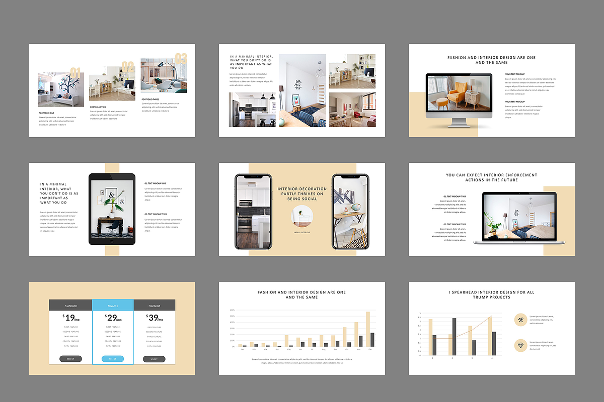 Infax - Furniture Google Slides, a Presentation Template by Lythcreative (Photo 3 of 5)