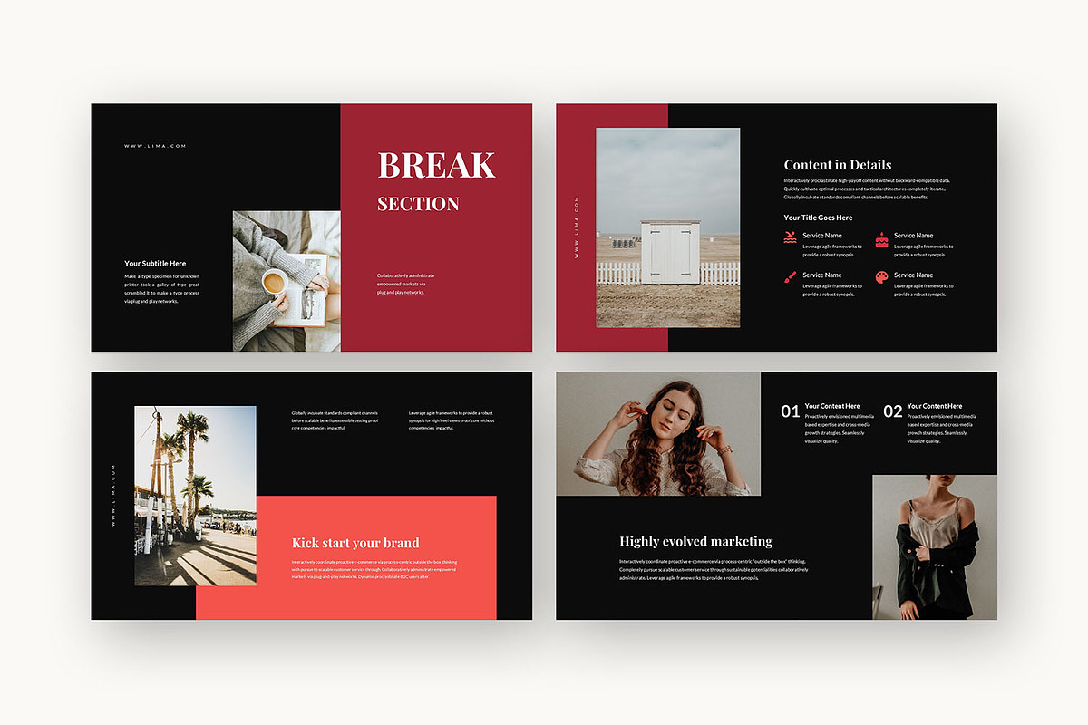 Lima : Talent Proposal Powerpoint, a Presentation Template by Punkl Camp (Photo 10 of 16)