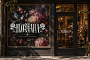 Flora Branch Typeface, a Blackletter Font by alit design (Thumbnail 15 of 20)